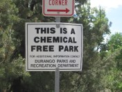 Uh oh, better contact someone quick I see chemicals...