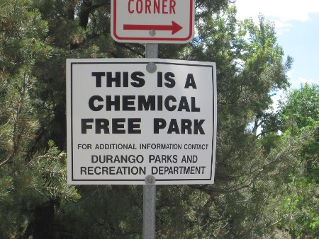 Uh oh, better contact someone quick I see chemicals...