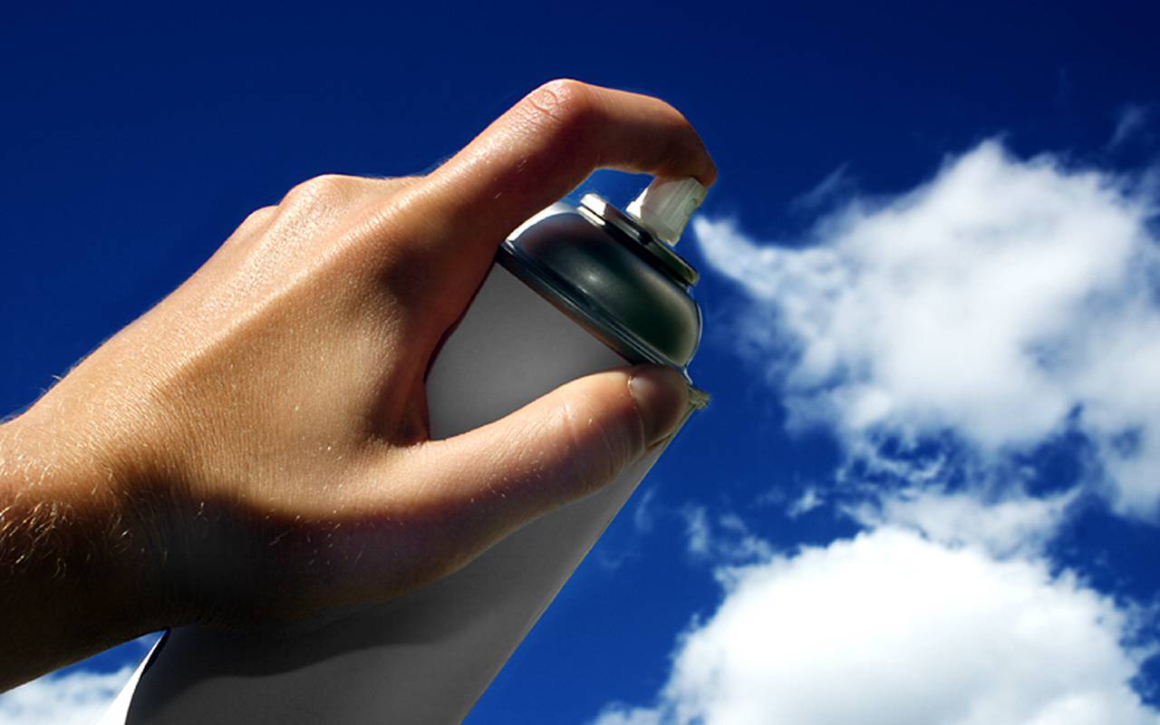 spray paint solar cell