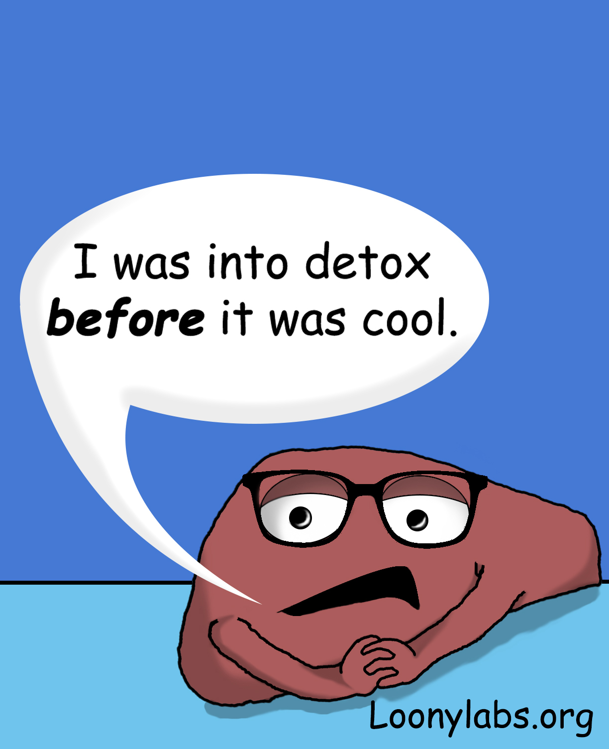 Hipster liver