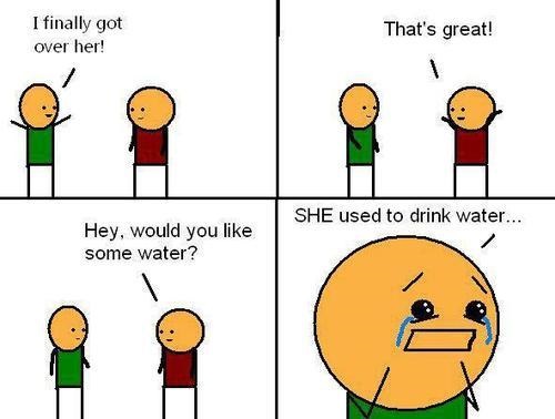 Break ups can be rough ... and funny