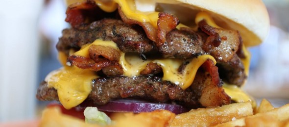 Double bacon cheeseburger