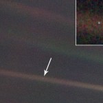 The pale blue dot we call home