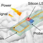 Wirelessly supplying power to brain