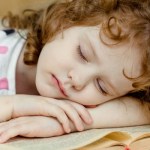 little girl sleeping