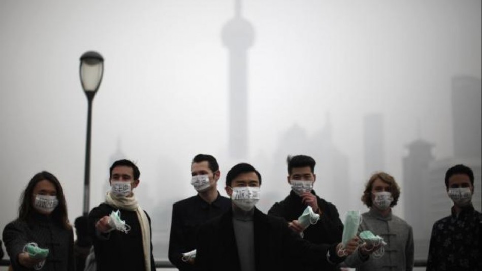 air pollution china