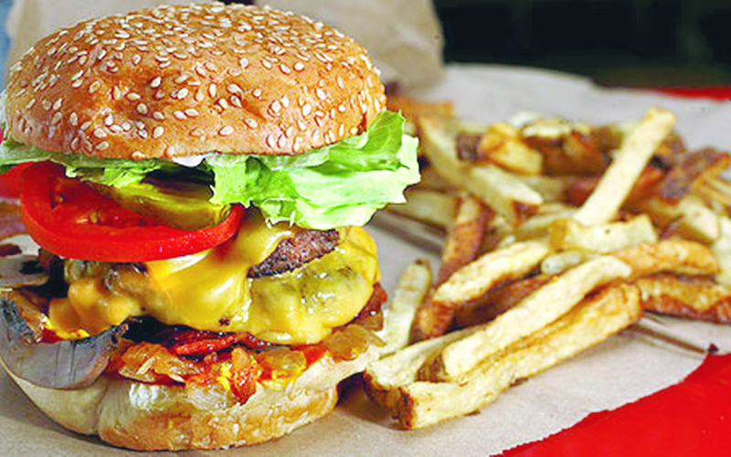 five guys burger and fries