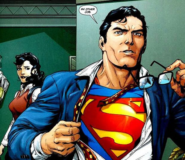 Superman without the glasses