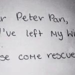 peter pan come rescue me