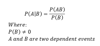 Conditional probability