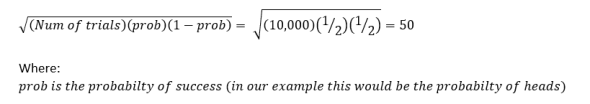 variance example