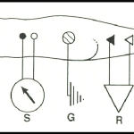 Diagram showing how we measure the H-reflex