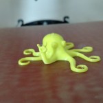 My first print from way back when I got the 3D printer (a Lulzbot Taz 6).