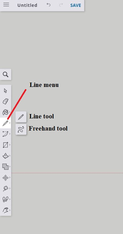 Sketchup drawing menu