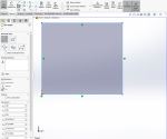 Solidworks rectangle tool
