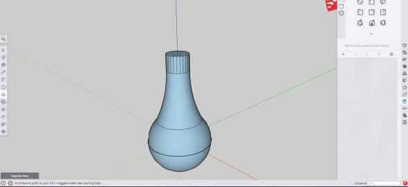 Sketchup - bulb base 2