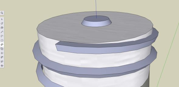 Sketchup - ground finished