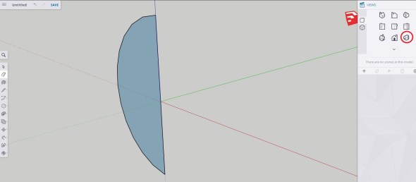 Sketchup - sphere step 4