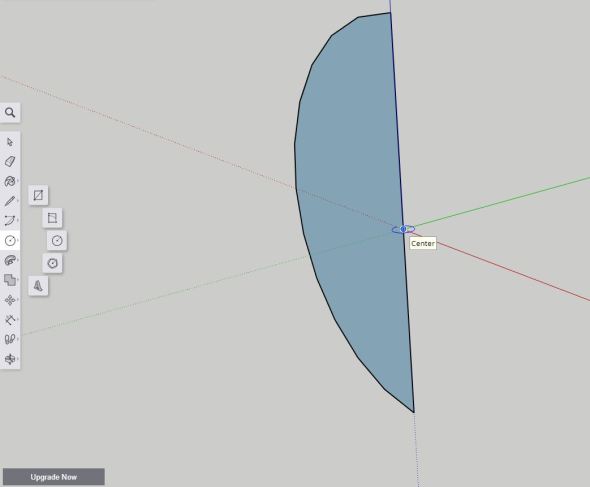 Sketchup - sphere step 5