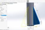 Solidworks – four&nbsp;fin