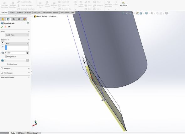 Solidworks - neck 4