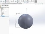 Solidworks – sphere