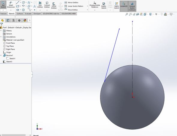 Solidworks - step 3