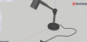 Sketchup - finished lamp