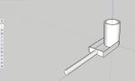 Sketchup – lamp&nbsp;arm