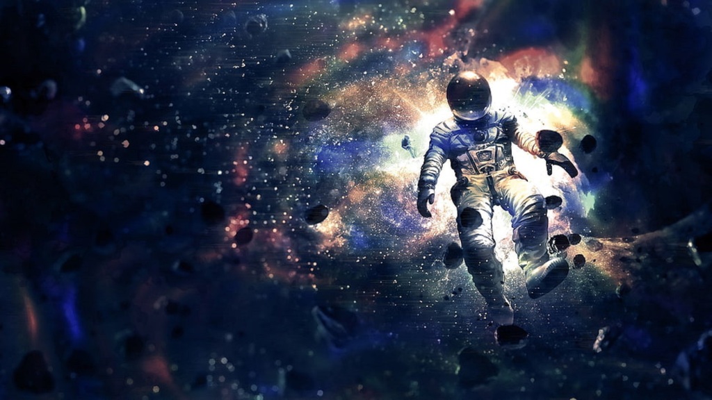 astronaut lost in space
